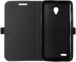  Husa tip carte cu stand Magnet Book neagra pentru Vodafone Smart Prime 6 4G