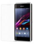  Folie plastic protectie ecran antireflex pentru Sony Xperia E1