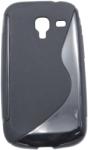  Husa silicon S-case neagra pentru Samsung Galaxy Ace 2 i8160