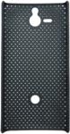  Husa tip grila neagra pentru Sony Xperia U (ST25i)