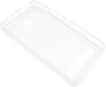  Husa silicon transparenta (cu spate mat) pentru Sony Xperia E1 (D2004/D2005) / Sony Xperia E1 Dual Sim (D2104/D2105)