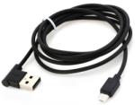  Cablu date si incarcare Hoco UPM10 L-shaped (forma L) microUSB la USB negru
