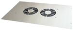 Conteg ventilátor panel + keret 19" 2-es (DP-VEL-02B-B) (DP-VEL-02B-B)