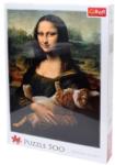 Trefl Mona Lisa és a doromboló macska 500 db-os (37294T)