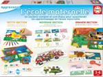 Educa Jucărie educativă Kit L'Ecole Maternell Educa puzzle şi joc de asamblat pentru vârsta cuprinsă între 3-6 ani EDU17064 (EDU17064)