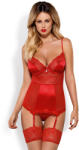 Obsessive Lovica Corset & Thong Red S/M