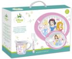 Disney - Set 5 Piese, Microwavable Set Disney Princess Baby (DS_30779) Set pentru masa bebelusi