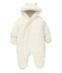 Mothercare Resigilat Mothercare - Combinezon Fluffy Snowsuit, White (MC_Z6739_RESIG)