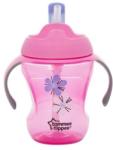 Tommee Tippee - Cana cu Pai Easy Drink 230ml 6+ luni , Fete (TT0077_Girl)