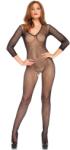 Leg Avenue V Front Bodystocking 8378 Black