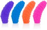 CalExotics Silicone Finger Swirls 4 pack Inel pentru penis
