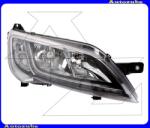 FIAT DUCATO 3 2014.01-2023.12 Fényszóró jobb (2xH7/LED) króm keretes, nappali fénnyel, motorral (vezérlő elektronika nélkül) TYC 20-15671-06-2