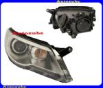 VW TIGUAN 1 2007.11-2011.06 /5N/ Fényszóró jobb BI-Xenon (D1S/H7) kanyarkövetős, motorral (izzó és elektronika nélkül) HELLA 1ZS 009 549-221