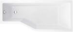 Besco Integra aszimmetrikus akril fürdőkád 170×75/56 cm - jobbos - WAI-170-PP (WAI-170-PP)