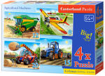 Castorland Mezőgazdasági gépek 4 az 1-ben puzzle (B-041039)
