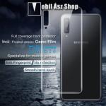 IMAK SAMSUNG Galaxy A7 (2018), IMAK Frosted Hydrogel hátlapvédő fólia, MATT, 2db