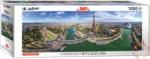 EUROGRAPHICS Panoráma puzzle - AirPano - Paris, France 1000 db-os (6010-5373)
