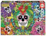 Educa Neon Puzzle - Sugar Skull 1000 db-os (17975)