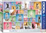 EUROGRAPHICS Yoga Dogs 1000 db-os (6000-0954)