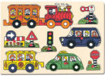 Bino Közlekedés fa formapuzzle (88060)