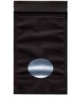 AVX 250 gr zipzáras-ablakos kávés zacskó- papir fekete