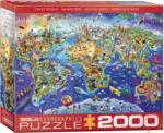 EUROGRAPHICS Crazy World 2000 db-os (8220-5343)