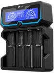 Xtar négycsatornás 18650 21700 26650 X4 hálózati és USB Lithium-Ion Li-Ion akkumulátor/cella töltő/adapter