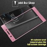 IMAK Sony Xperia XA1, IMAK üvegfólia, 9H, Full cover, Rózsaszín