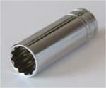 JONNESWAY Kézi dugókulcsfej 1/2" 12lap hosszított 16mm (S66HD4116)
