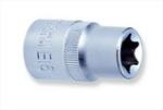JONNESWAY Kézi dugókulcsfej 3/8" E-torx 18-as (S06H318)