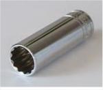 JONNESWAY Kézi dugókulcsfej 1/2" 12lap hosszított 17mm (S66HD4117)