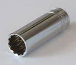 JONNESWAY Kézi dugókulcsfej 1/2" 12lap hosszított 19mm (S66HD4119)