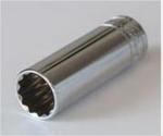 JONNESWAY Kézi dugókulcsfej 1/2" 12lap hosszított 15mm (S66HD4115)