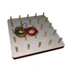 Merbau Geoboard -planseta geometrica 21 cm