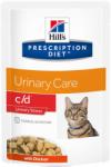 Hill's PD Feline Urinary Care c/d Stress chicken 24x85 g