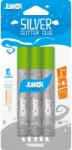  Set lipici GLITTER, argintiu