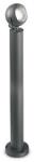 Ideal Lux Stalp de gradina Zenith Mare 1 bec LED, dulie GU10, D: 135 mm, H: 800 mm, Antracit (124469 IDEAL LUX)