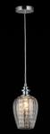Maytoni Lampa suspendata Fusion Blues, 1 x E14, D. 140, cm, H. 1000 cm, Nichel (F004-11-N)