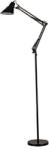 Ideal Lux Lampa de podea Sally, 1 bec, dulie E27, D: 950 mm, H: min 1150 / max 1850 mm, Negru (108155 IDEAL LUX)