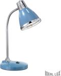 Ideal Lux Veioza Elvis, 1 bec, dulie E27, L: 170 mm, H: 420 mm, Albastru (034409 IDEAL LUX)