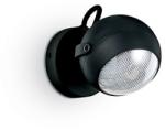 Ideal Lux Aplica de exterior Zenith, 1 bec LED, dulie GU10, D: 120 mm, H: 170 mm, Negru (108360 IDEAL LUX)