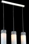 Maytoni Lampa suspendata Fusion Collana, 3 x E14, D. 660, cm, H. 1000 cm, Nichel (F007-33-N)
