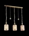 Maytoni Lampa suspendata Fusion Sherbon, 3 x E27, D. 600, cm, H. 250 cm, Auriu (F015-33-G)