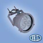 ELBA DELFI LED 9x1W ALBASTRU 1 niplu IP68 12º (35617015)