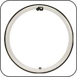 DW DRUMS Кожа за барабан DW DRUMS - Модел DRDHCL08 8" Clear