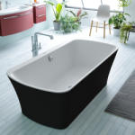 Kolpa San Mary/Marilyn-FS 180x90 cm/O negru/alb (593840)