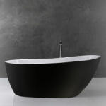Florida Natalia 170x78 cm negru/alb (WS205-BL-170)