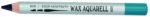 KOH-I-NOOR Creion colorat cerat Wax Aquarell KOH-I-NOOR, albastru verzui