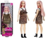Mattel Barbie Fashionistas - Rózsaszín hajú molett baba (FXL49)