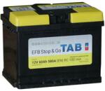 TAB EFB Start-Stop 60Ah 580A right+ (TAB56088)